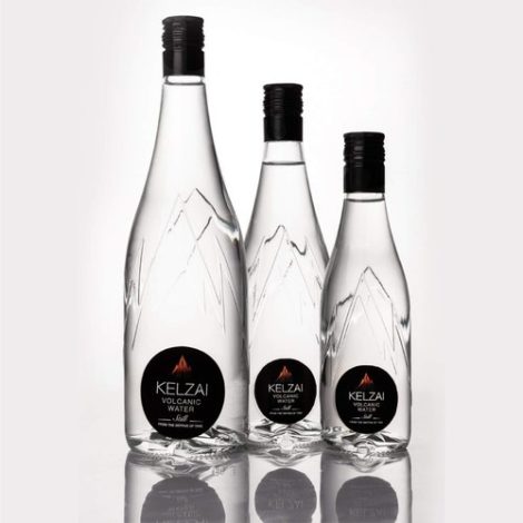Kelzai Volcanic Water -glass bottle 300ml *( 12 bottles ) - Image 2