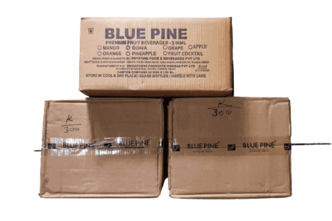 BLUE PINE ARTESIAN WATER SPARKLING 750ml ( 12 bottles )