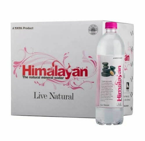 Natural Mineral Water 750ml  Sparkling (Carbonated)  6 Bottles