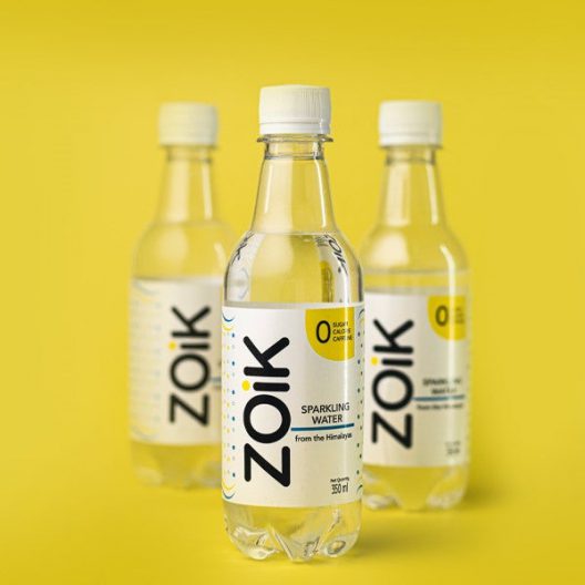ZOiK Sparkling Water 350ml [ Pack Of 25 Bottles]