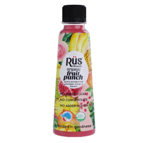 Rus Organic Fruit Punch 200ml (pack of 8)